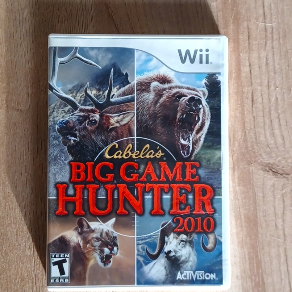 Wii Cabelas Big Game Hunter 2010 Game - Picture 1 of 4
